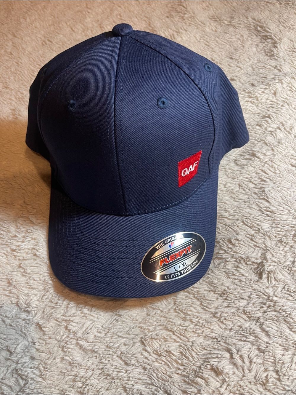 GAF Navy Flexfit Baseball Cap NEW